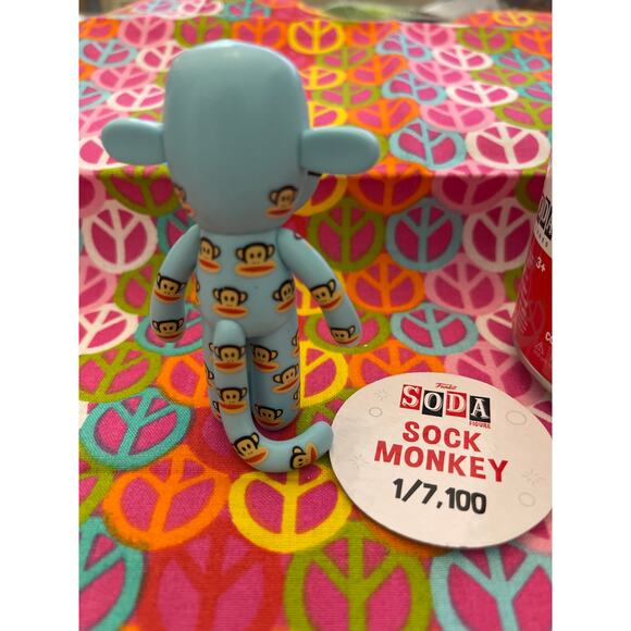 Funko Soda 2022 Paul Frank Sock Monkey Pog & Vinyl Figures - Picture 5 of 7